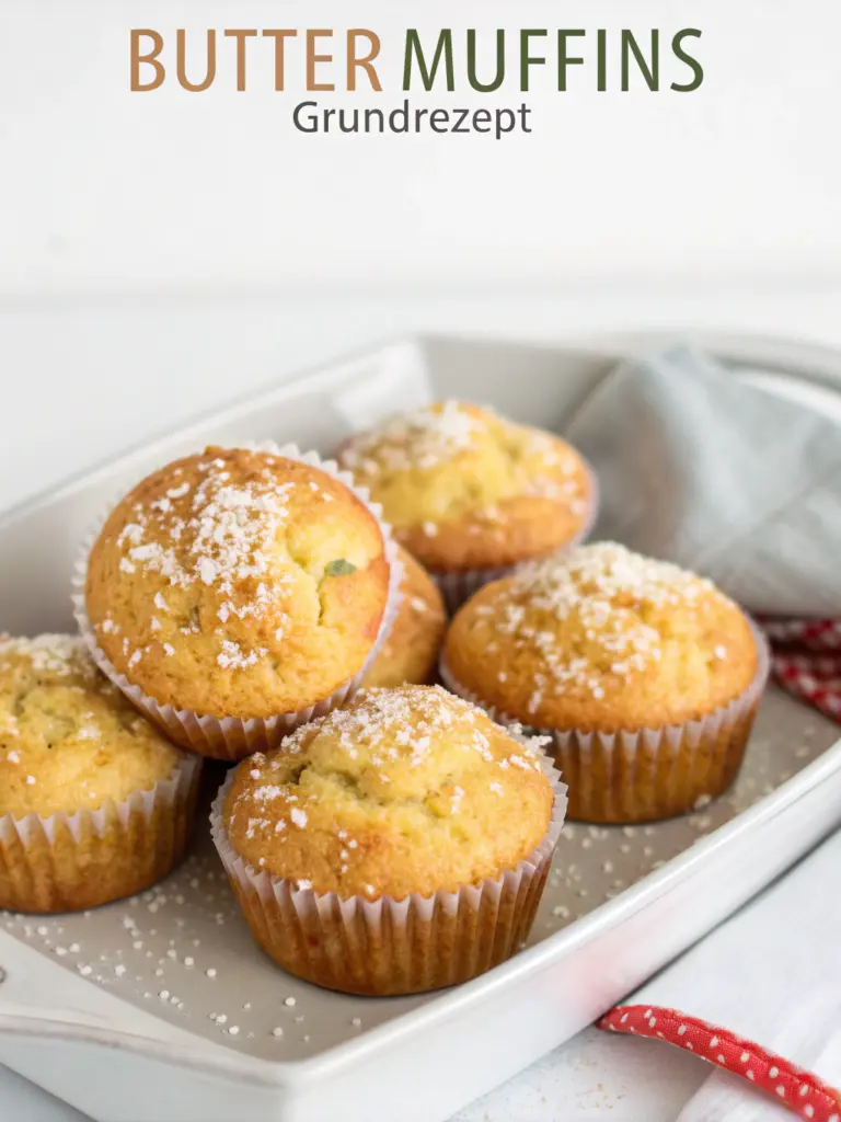 Butter Muffins Grundrezept