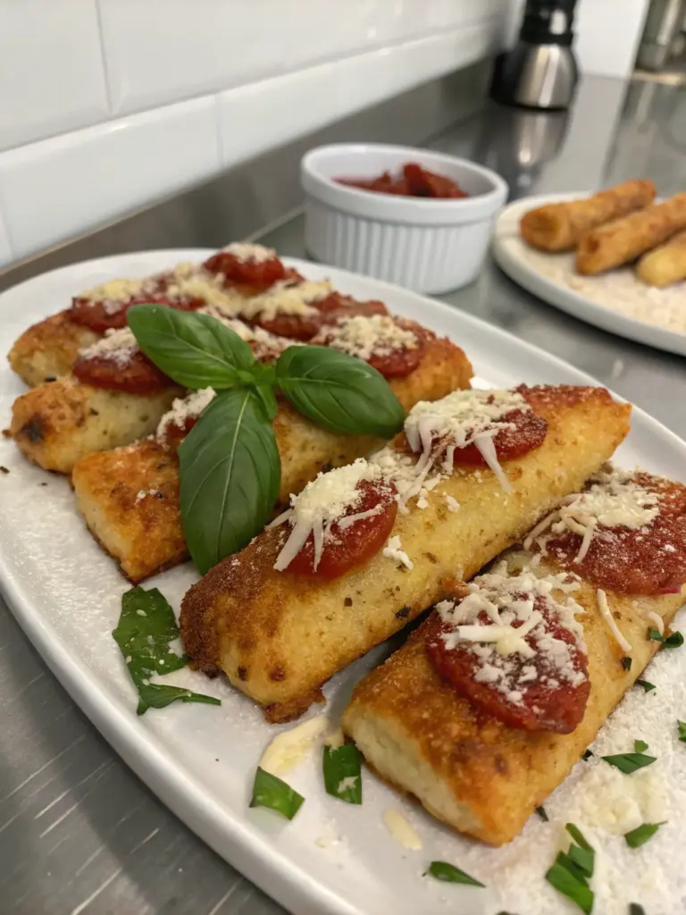 Schnelle Pizzastangen